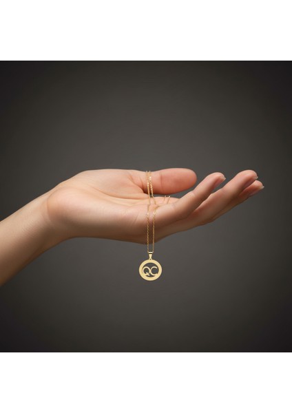 8 Ayar Altın Kolye Ucu C&q GM10737 0.5 gr fiyatları