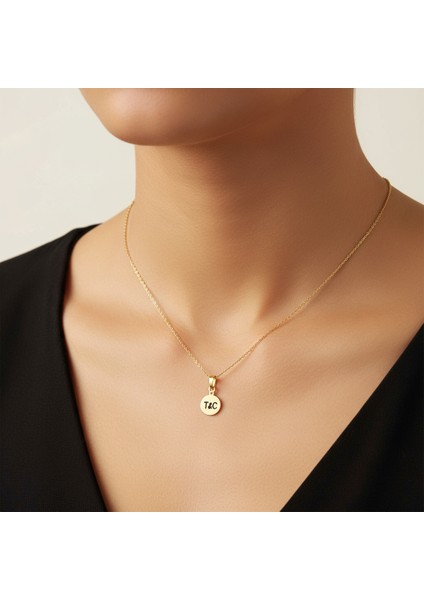 8 Ayar Altın Kolye Ucu C&t GM10773 1 gr