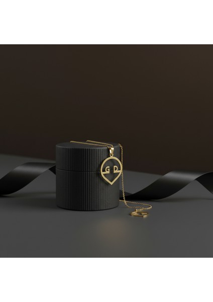 8 Ayar Altın Kolye Ucu D&g GM10878 1 gr modelleri