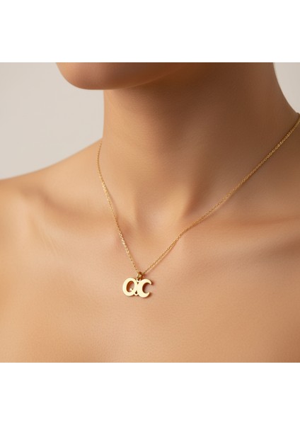 8 Ayar Altın Kolye Ucu C&q GM10738 1 gr