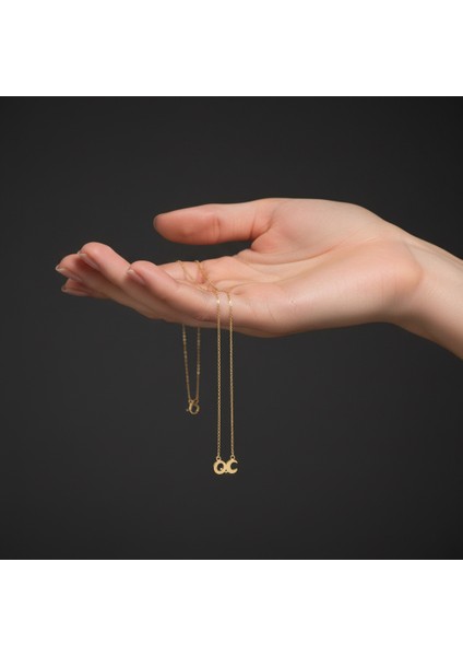 8 Ayar Altın Kolye Ucu C&q GM10738 1 gr fiyatları