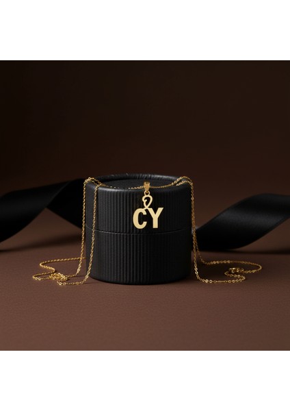 8 Ayar Altın Kolye Ucu C&y GM10828 1 gr modelleri