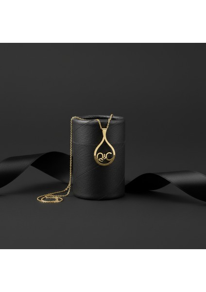 8 Ayar Altın Kolye Ucu C&q GM10735 0.5 gr modelleri