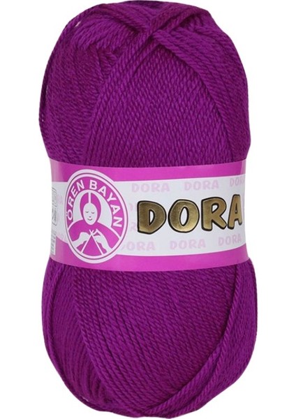 Ören Bayan Dora Örgü İpi - Parlak Mürdüm - 1 Adet - ( Renk Kodu : 047 ) fiyatları