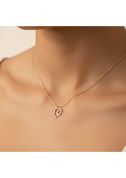 8 Ayar Altın Kolye Ucu C&k GM10661 0.5 gr