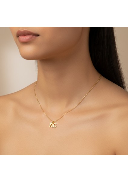 8 Ayar Altın Kolye Ucu C&k GM10666 0.5 gr