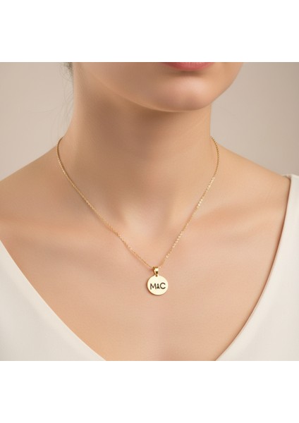 8 Ayar Altın Kolye Ucu C&m GM10702 0.5 gr