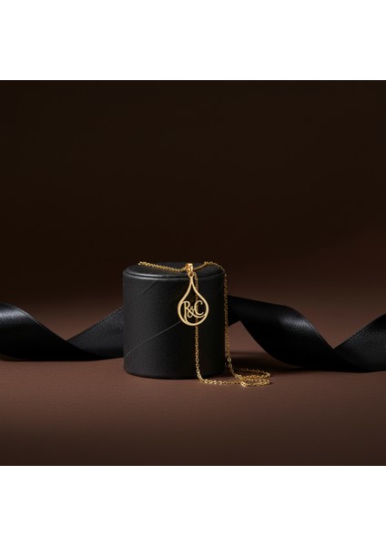 8 Ayar Altın Kolye Ucu C&r GM10748 0.5 gr modelleri