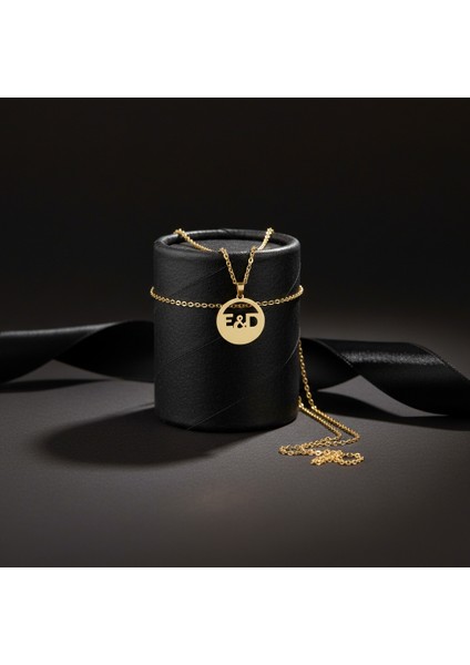 8 Ayar Altın Kolye Ucu D&e GM10848 0.5 gr modelleri