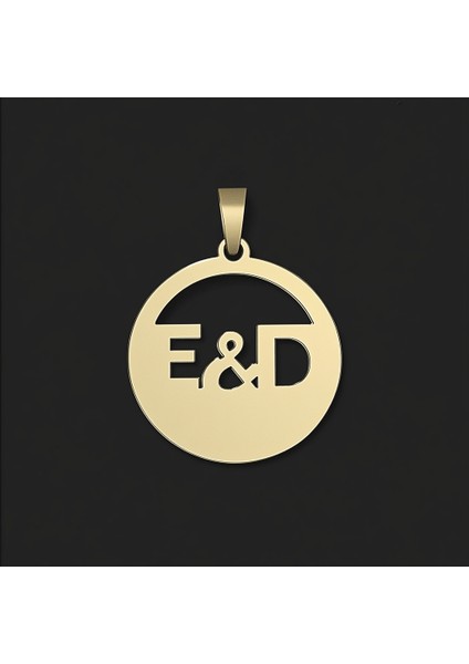 8 Ayar Altın Kolye Ucu D&e GM10848 0.5 gr fırsatları