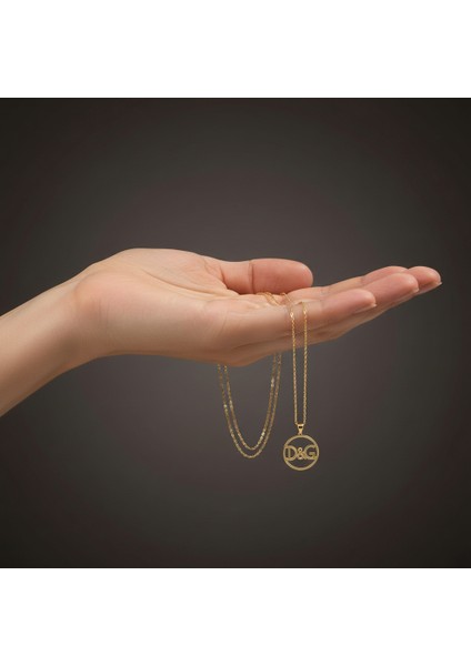 8 Ayar Altın Kolye Ucu D&g GM10867 0.5 gr fiyatları