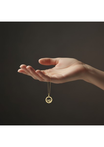 8 Ayar Altın Kolye Ucu D&h GM10894 0.5 gr fiyatları