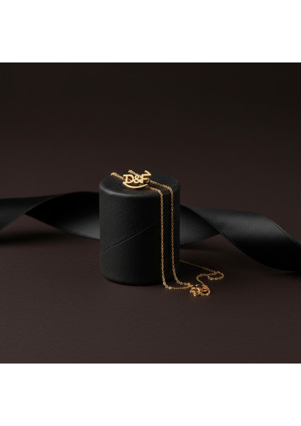 8 Ayar Altın Kolye Ucu D&f GM10862 1 gr modelleri