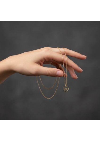 8 Ayar Altın Kolye Ucu D&g GM10875 1 gr fiyatları