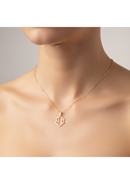 8 Ayar Altın Kolye Ucu D&h GM10904 1 gr