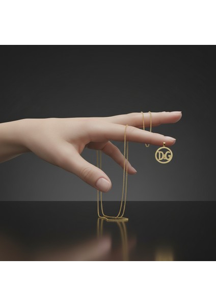 8 Ayar Altın Kolye Ucu D&g GM10887 1 gr fiyatları