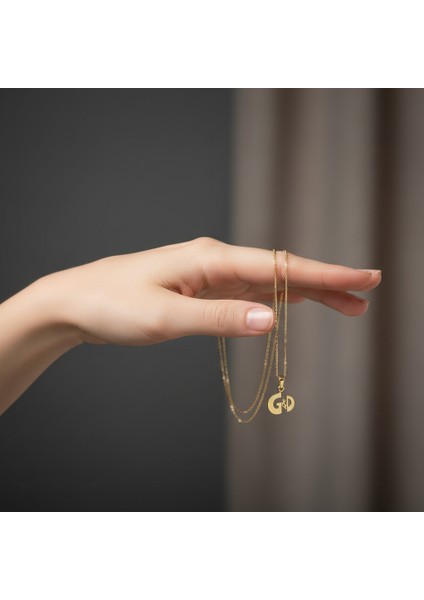 8 Ayar Altın Kolye Ucu D&g GM10889 1 gr fiyatları