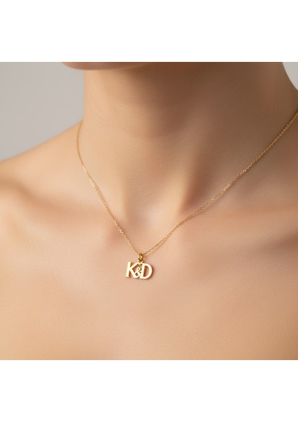 8 Ayar Altın Kolye Ucu D&k GM10948 1 gr