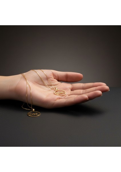 8 Ayar Altın Kolye Ucu D&e GM10849 1 gr fiyatları