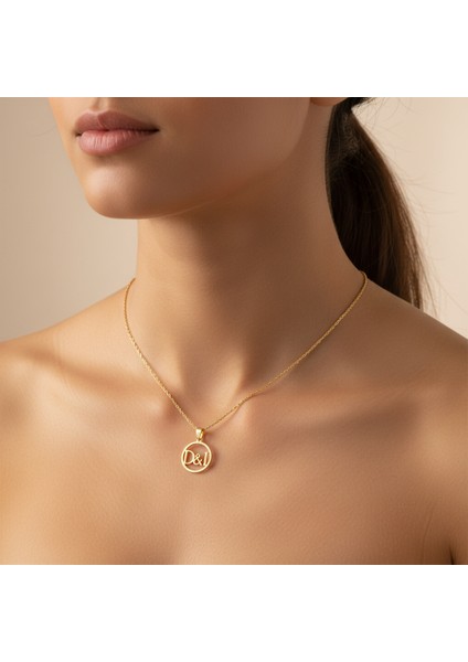 8 Ayar Altın Kolye Ucu D&ı GM10919 1 gr