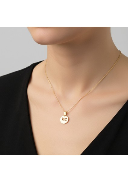 8 Ayar Altın Kolye Ucu C&v GM10804 0.5 gr