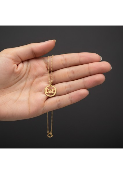8 Ayar Altın Kolye Ucu D&e GM10842 0.5 gr fiyatları