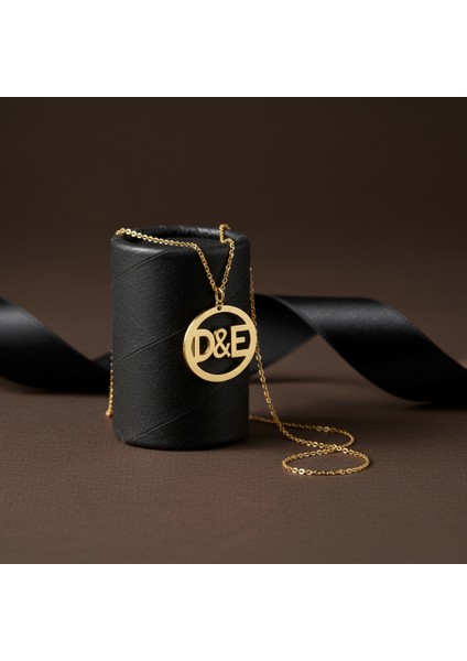 8 Ayar Altın Kolye Ucu D&e GM10842 0.5 gr modelleri