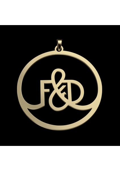 8 Ayar Altın Kolye Ucu D&f GM10859 0.5 gr fırsatları