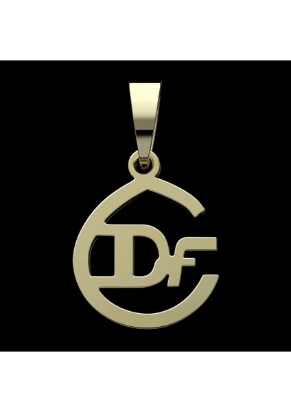 8 Ayar Altın Kolye Ucu D&f GM10860 0.5 gr fırsatları