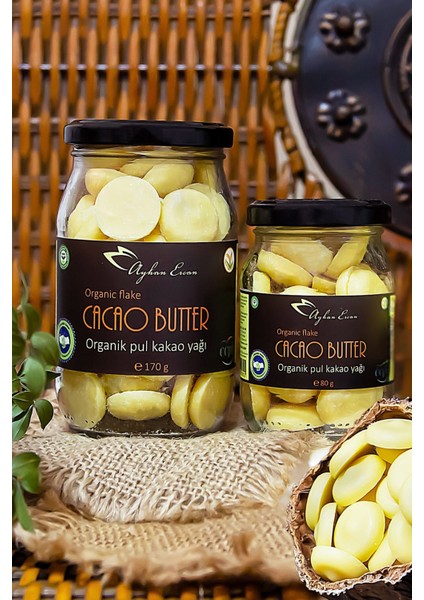 Organik Cacao Butter Wafer Flake Pul Kakao Yağı 170 G indirimleri
