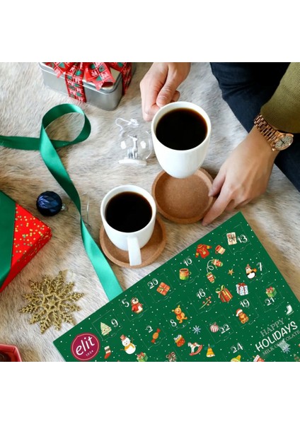 Advent Calender Kutu Madlen Sütlü Çikolata 140g 2'li Set Glutensiz