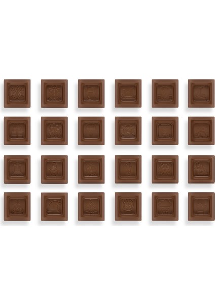 Advent Calender Kutu Madlen Sütlü Çikolata 140g 2'li Set Glutensiz indirimleri