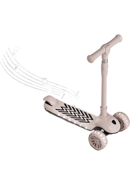 3 Ila 6 Yaş Arası Scooter Çocukları, Üçü Bir Arada Bebek Pedallı Scooter Oturabilir ve Binebilir (Yurt Dışından)