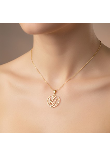 8 Ayar Altın Kolye Ucu C&w GM10809 0.5 gr