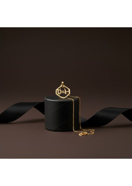 8 Ayar Altın Kolye Ucu D&h GM10891 0.5 gr modelleri