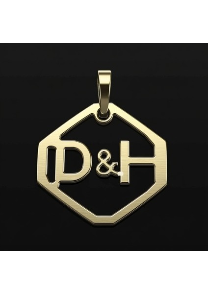 8 Ayar Altın Kolye Ucu D&h GM10891 0.5 gr fırsatları