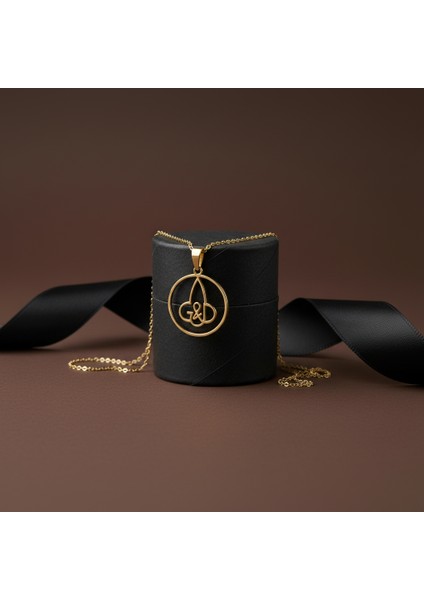 8 Ayar Altın Kolye Ucu D&g GM10877 0.5 gr modelleri