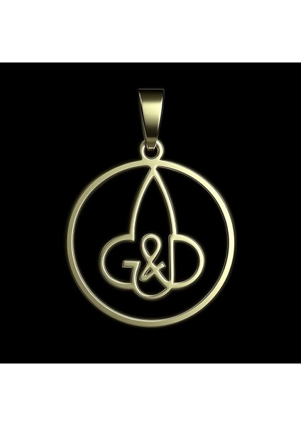 8 Ayar Altın Kolye Ucu D&g GM10877 0.5 gr fırsatları