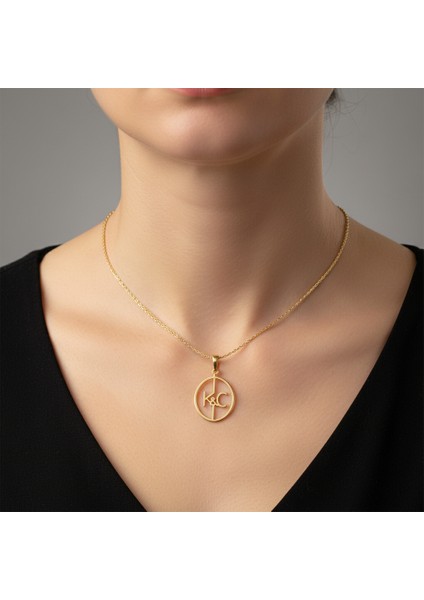 8 Ayar Altın Kolye Ucu C&k GM10672 0.5 gr