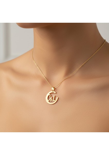 8 Ayar Altın Kolye Ucu C&l GM10688 0.5 gr