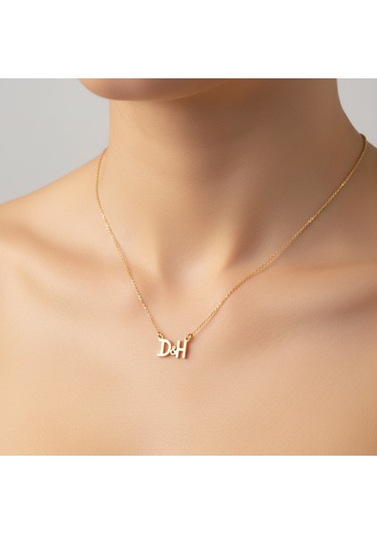 8 Ayar Altın Kolye Ucu D&h GM10910 1 gr