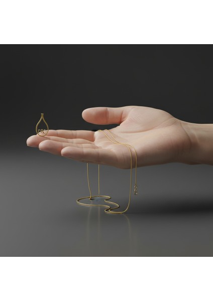 8 Ayar Altın Kolye Ucu D&o GM11000 1 gr fiyatları