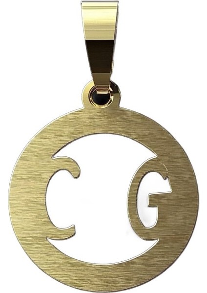 8 Ayar Altın Kolye Ucu C&g GM10613 0.5 gr