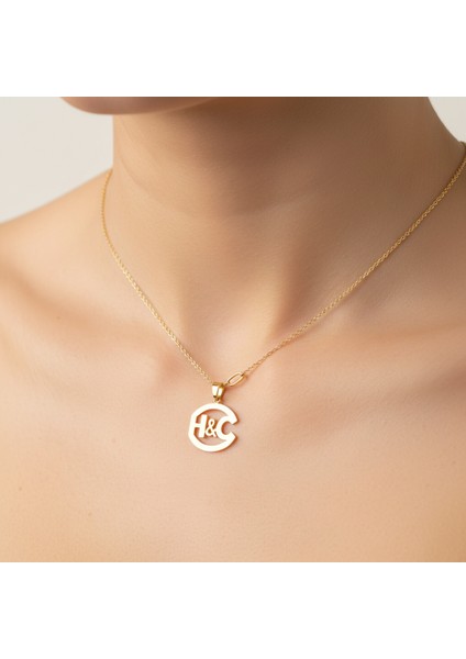 8 Ayar Altın Kolye Ucu C&h GM10625 0.5 gr