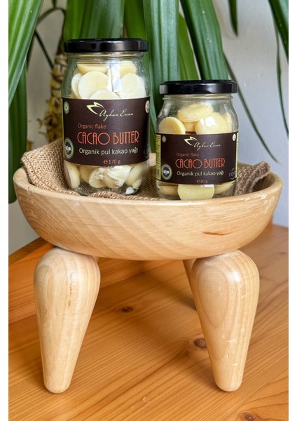 Organik Cacao Butter Wafer Flake Pul Kakao Yağı 170 G