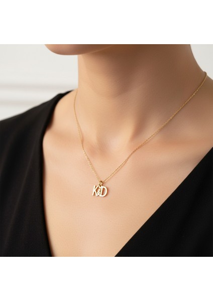 8 Ayar Altın Kolye Ucu D&k GM10940 1 gr