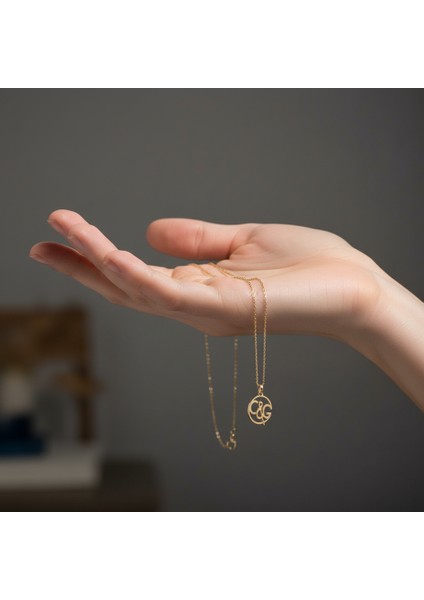 8 Ayar Altın Kolye Ucu C&g GM10615 0.5 gr fiyatları