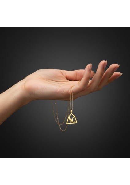 8 Ayar Altın Kolye Ucu C&m GM10695 0.5 gr fiyatları