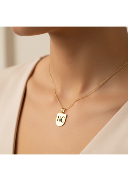 8 Ayar Altın Kolye Ucu C&n GM10708 0.5 gr