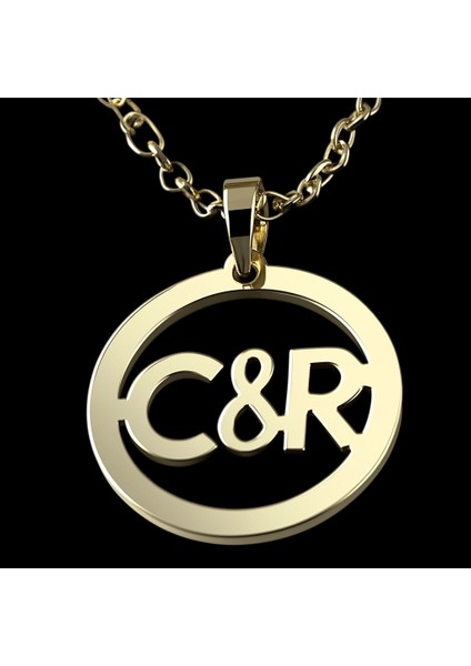 8 Ayar Altın Kolye Ucu C&r GM10760 0.5 gr modelleri